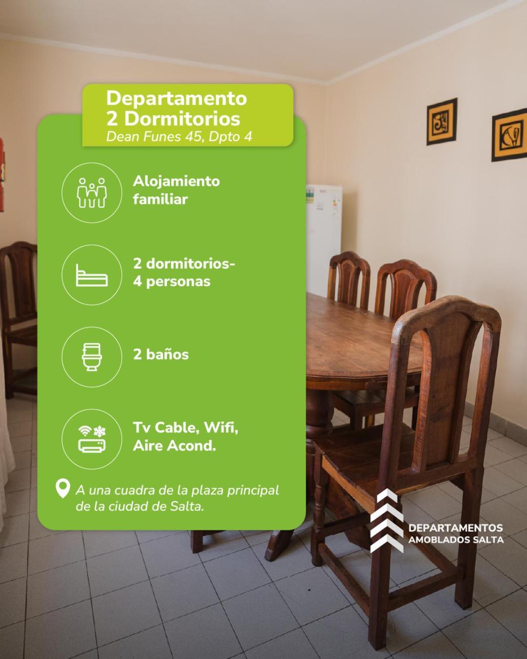Deptos Dean Funes 45 Centro